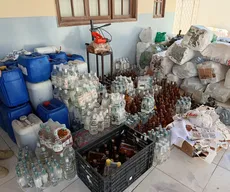 Operação fecha fábrica clandestina de cachaça em Serra Branca, na PB