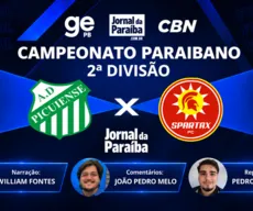 Veja como foi Picuiense x Spartax, pela 1ª rodada da 2ª divisão do Paraibano 2026