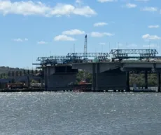Trecho de obra da Ponte do Futuro é embargado após morte de operário, na Grande João Pessoa
