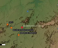 Tremor de terra é registrado em Belém do Brejo do Cruz, no Sertão