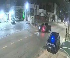 Vídeo mostra colisão entre caminhonete e moto que deixou homem morto em João Pessoa