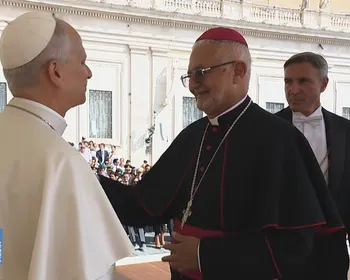 Arcebispo da Paraíba se encontra com Papa Leão XIV durante audiência no Vaticano