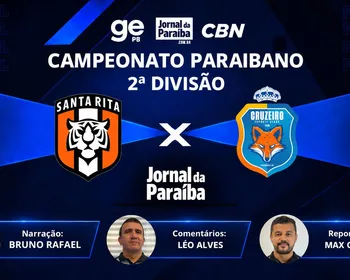 Atlético Santa Rita x Cruzeiro-PB pela 2ª divisão 2026: onde assistir e escalações prováveis
