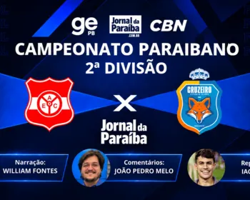 Auto Esporte-PB x Cruzeiro-PB: assista ao jogo pela 4ª rodada da 2ª divisão do Paraibano 2026