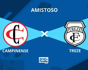 Campinense x Treze: onde acompanhar e escalações prováveis de jogo amistoso
