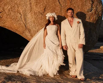 Casamento de Juliette tem vestidos de noiva feitos por estilista paraibana Rebeca Nepomuceno