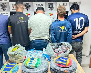 Grupo criminoso é preso por furtar e receptar materiais de construção em João Pessoa