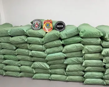 Homem é preso com meia tonelada de maconha em caminhão em Água Branca