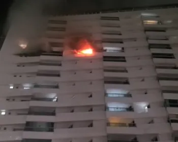 Incêndio atinge apartamento no Altiplano, em João Pessoa
