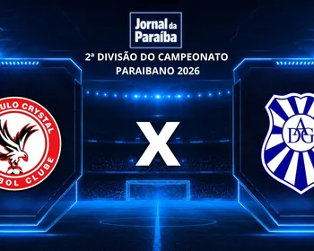 Jornal da Paraíba transmite São Paulo Crystal x Desportiva Guarabira pela 2ª divisão do Paraibano