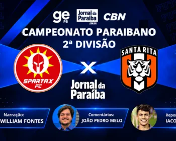 Spartax x Atlético Santa Rita: assista ao vivo o jogo de ida da semifinal da 2ª divisão 2026