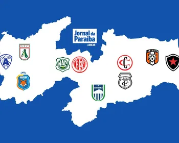 Mapa do Campeonato Paraibano 2027: confira as regiões com mais representantes