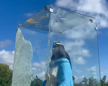 Ministério Público apura vandalismo na estátua de Iemanjá, em João Pessoa