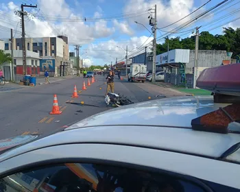 Motociclista morre em colisão com caminhonete em João Pessoa
