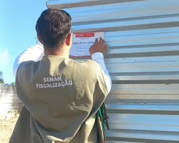 Obra em praia de João Pessoa é embargada após recomendação do MPF