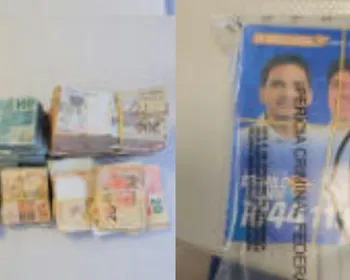 PF apreende R$ 100 mil, celular de ex-prefeito e santinhos de dois deputados na Paraíba