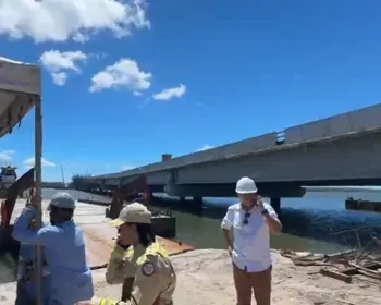 Ponte do Futuro: obras serão retomadas em outro trecho após acidente que matou trabalhador