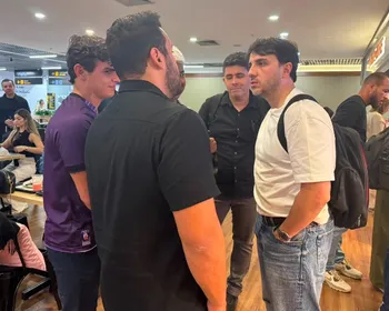 Renan Santos, candidato à presidência, defende ofensiva contra fações durante agenda na PB