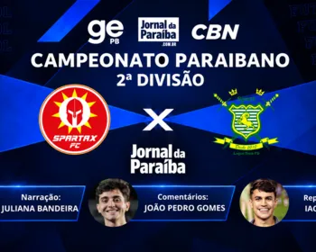 Spartax x Sport-PB: assista ao jogo pela 6ª rodada da 2ª divisão do Paraibano 2026 ao vivo