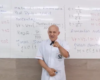 Videoaula do Lá Vem o Enem explica como matemática financeira e juros aparecem no exame