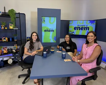 Videocast do Lá Vem o Enem debate sobre métodos de estudos e alimentação
