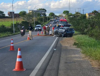 Acidente na BR-104 deixa um morto e dois gravemente feridos na Paraíba