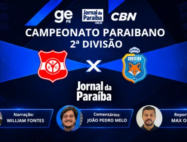 Assista a Auto Esporte-PB x Cruzeiro-PB ao vivo e com imagens pelo Jornal da Paraíba
