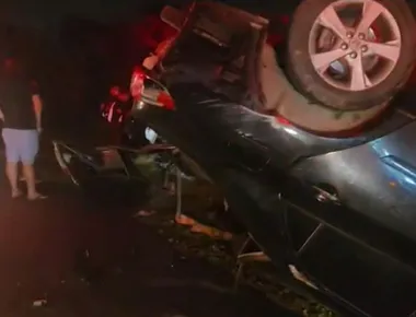 Batida entre carros deixa três mortos na BR-230, em Campina Grande
