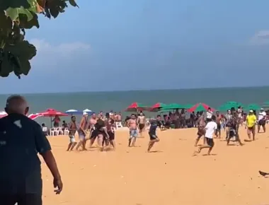 Confusão em orla da praia em João Pessoa amplia tensão antes de Botafogo-PB x Santa Cruz
