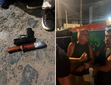 Homem armado tenta invadir comitê de Ricardo Coutinho, faz ameaças e é preso em flagrante