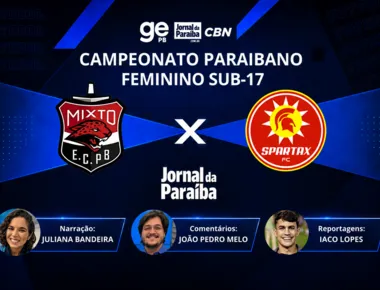 Mixto-PB x Spartax: assista à final do Campeonato Paraibano Feminino Sub-17 2026