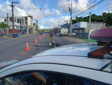 Motociclista morre em colisão com caminhonete em João Pessoa