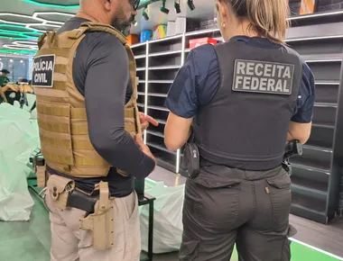 Operação contra falsificação de produtos apreende materiais em lojas de Campina Grande