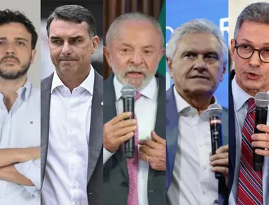 Quaest na Paraíba: Lula, 50%; Flávio Bolsonaro, 21%; Caiado, 3%; Renan Santos; 2%; Zema, 1%
