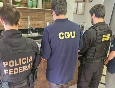 PF cumpre mandados em três cidades da Paraíba em operação que apura fraudes na Saúde de Sergipe