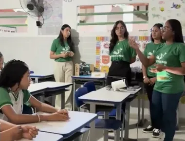 Projeto leva educação ambiental para escolas municipais de Santa Rita