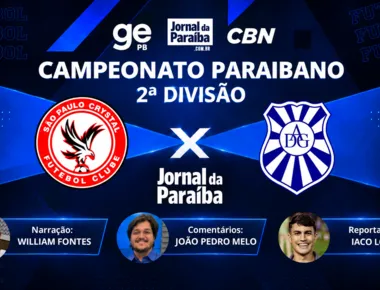 São Paulo Crystal x Desportiva: assista ao jogo pela 9ª rodada da 2ª divisão do Paraibano 2026