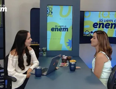 Videocast do Lá Vem o Enem mostra história e trajetória de Denise Delmiro no jornalismo; ASSISTA