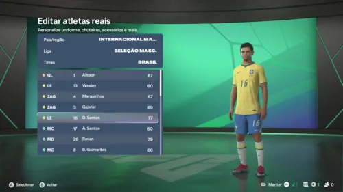 
					EA FC 27: veja os níveis dos jogadores paraibanos no game de futebol
				
				