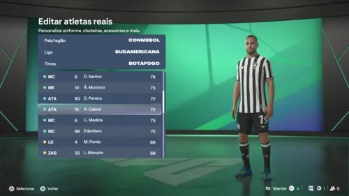 
					EA FC 27: veja os níveis dos jogadores paraibanos no game de futebol
				
				