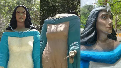 
					Imagem de Iemanjá é alvo de vandalismo, em João Pessoa
				
				
