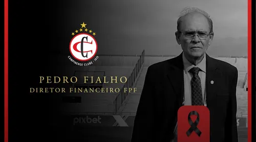 
					Morre Pedro Fialho, diretor financeiro da FPF-PB
				
				