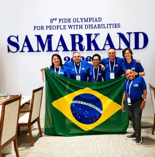 
					Paraibano Arthur Olinto vai representar o Brasil na 3ª Paralimpíada de Xadrez, no Uzbequistão
				
				