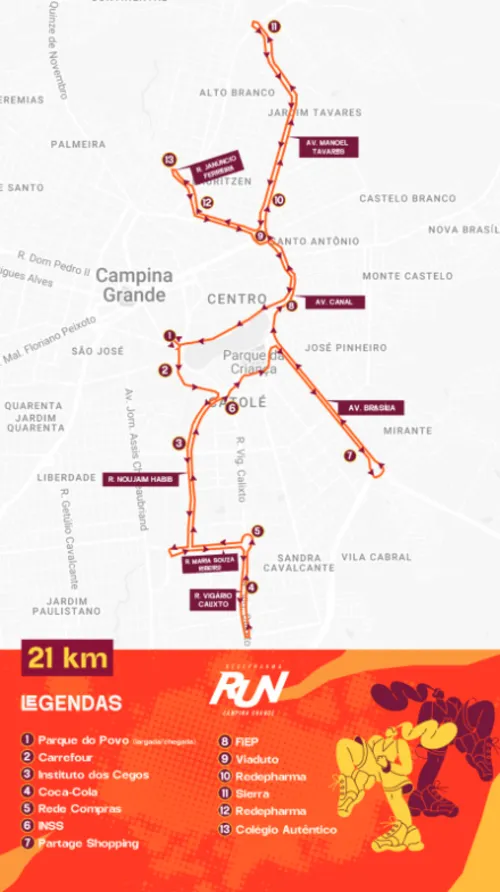 
					Redepharma Run 2026 em Campina Grande: veja detalhes de inscrição, percursos e data da corrida
				
				