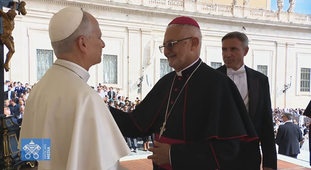 Arcebispo da Paraíba se encontra com Papa Leão XIV durante audiência no Vaticano