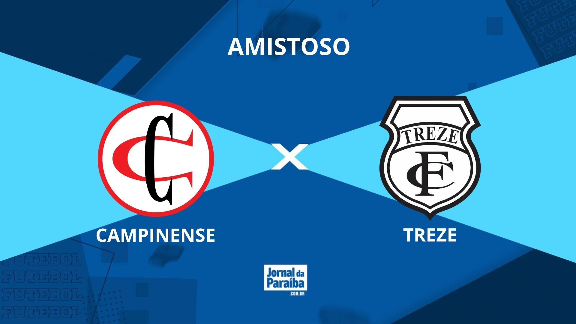 onde acompanhar e escalações prováveis de jogo amistoso — Campinense x Treze