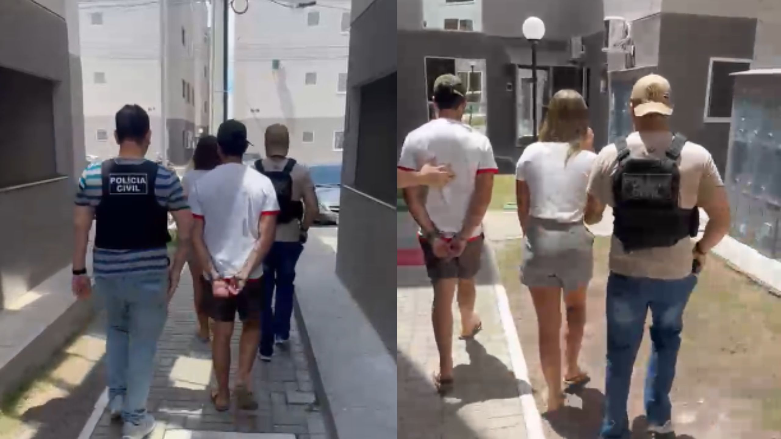 Casal do DF investigado por integrar facção criminosa em João Pessoa é preso