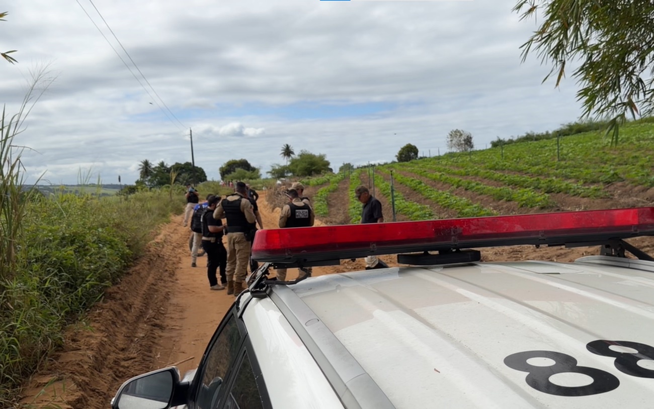 Casal é morto a tiros na zona rural de Alhandra, no Litoral Sul