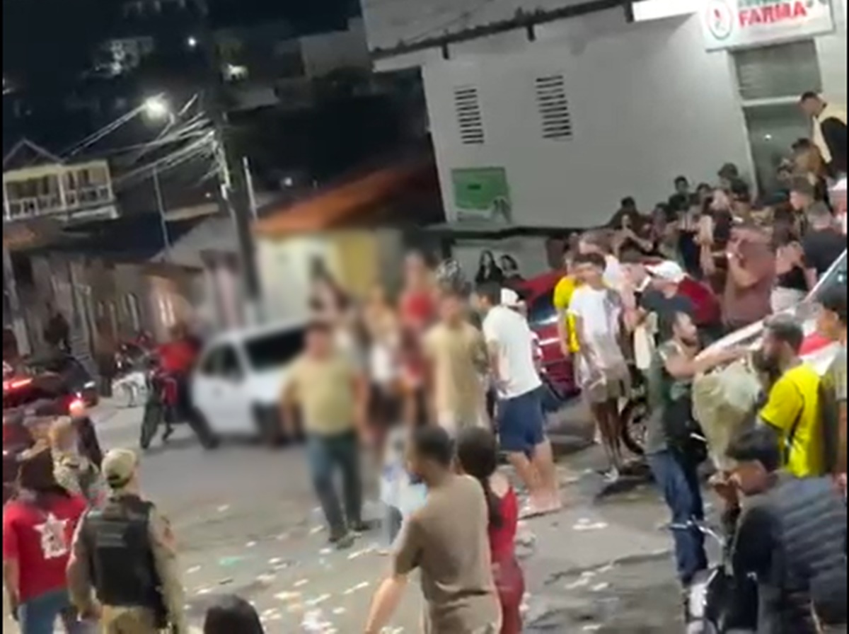 Confusão em evento eleitoral tem homem baleado em Lagoa Seca