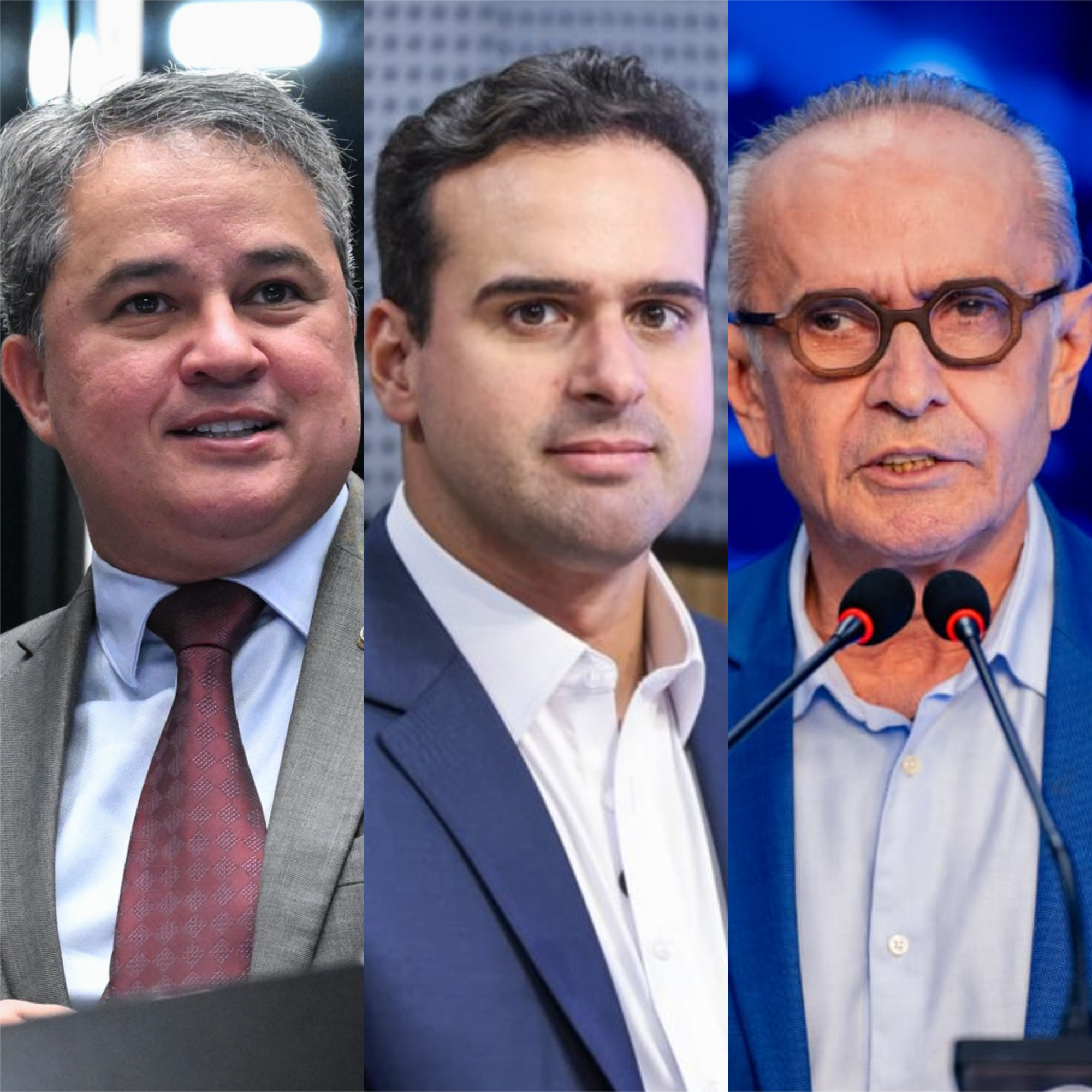 Efraim, Lucas e Cícero: veja como ficou o tempo de propaganda no Guia Eleitoral da Paraíba